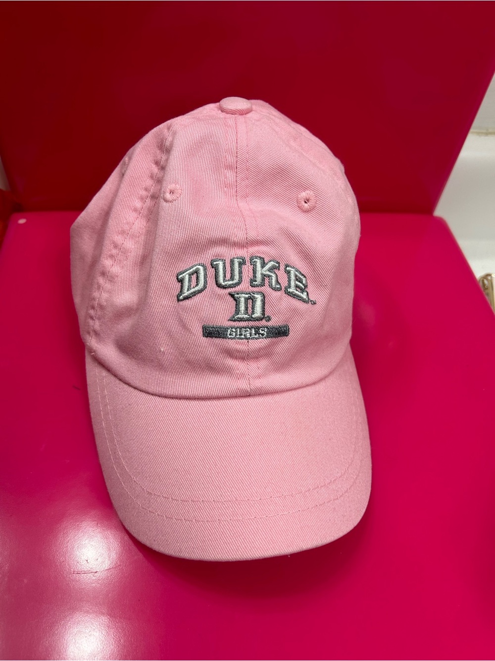 Zephyr Pink "Duke" Girls Baseball Cap